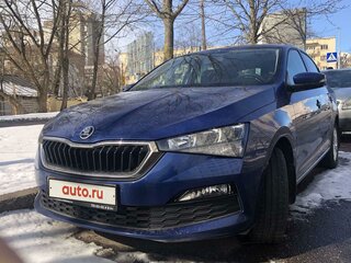 2021 Skoda Rapid II, синий, 1550000 рублей, вид 1