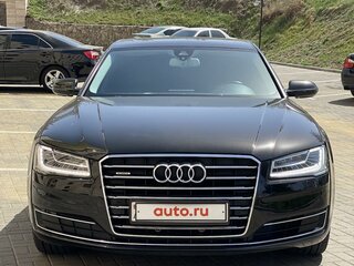 2014 Audi A8 Long III (D4) Рестайлинг, чёрный, 3181154 рублей, вид 3