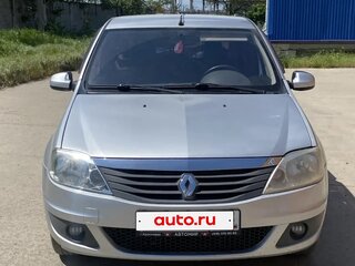 2013 Renault Logan I Рестайлинг, серый, 415000 рублей, вид 2