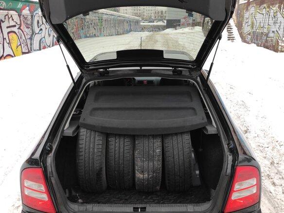 2008 Skoda Octavia I (A4) Рестайлинг, чёрный - вид 4