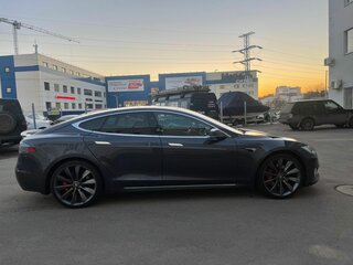 2016 Tesla Model S P90D I Рестайлинг, серый, 4000000 рублей, вид 4