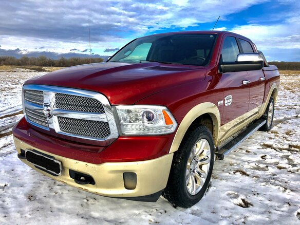 2012 Dodge RAM IV (DS/DJ), красный - вид 1