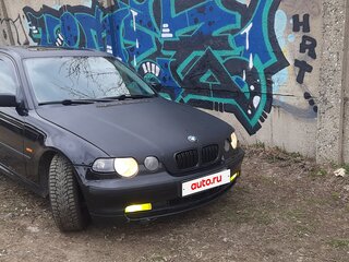 2003 BMW 3 серии Compact 316i IV (E46) Рестайлинг, чёрный, 408000 рублей, вид 4