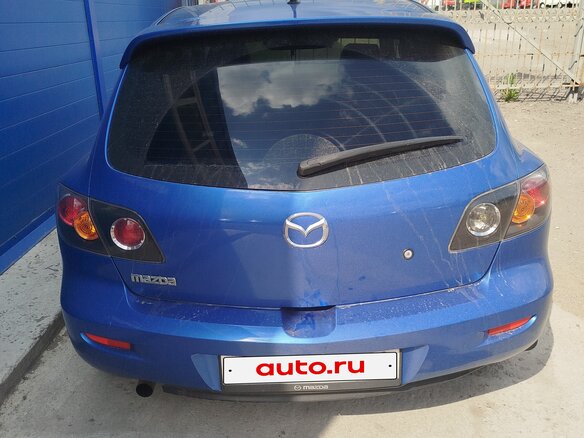 2006 Mazda 3 I (BK), синий, 565000 рублей - вид 4