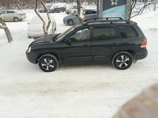 2008 Hyundai Santa Fe Classic Classic, чёрный, 650000 рублей, вид 3