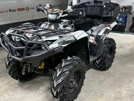 2017 Yamaha Grizzly 700, зелёный, 1230000 рублей, вид 3