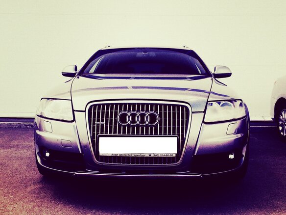 2008 Audi A6 allroad II (C6) Рестайлинг, серый