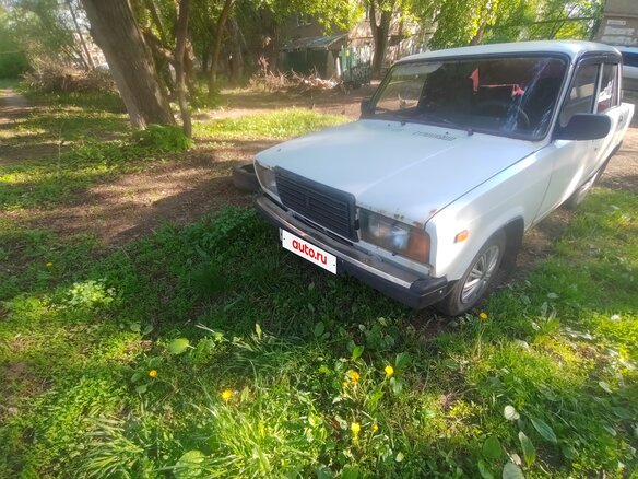 2008 Lada (ВАЗ) 2107, белый, 150000 рублей