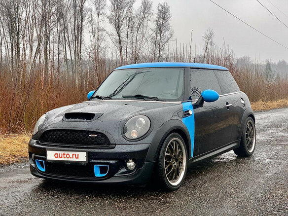 2008 Mini Hatch JCW II (R56), чёрный - вид 8