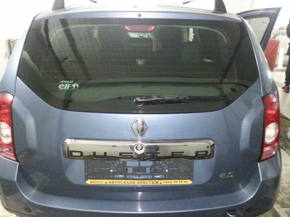 2014 Renault Duster I, синий - вид 1