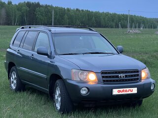 2002 Toyota Highlander I (XU20), серый, 830000 рублей, вид 2
