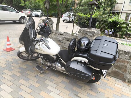 1999 Yamaha XVS400 Drag Star, белый, 350000 рублей, вид 5