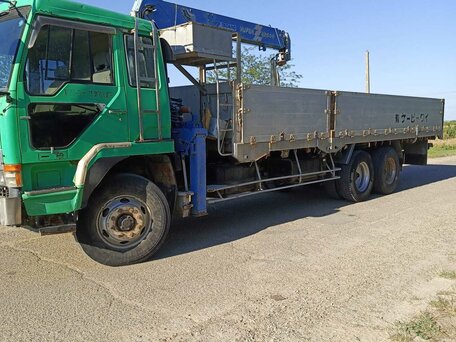 1993 Fuso (Mitsubishi) Super Great, зелёный, 5500000 рублей, вид 3