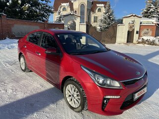 2017 Kia Rio IV, красный, 1550000 рублей, вид 2