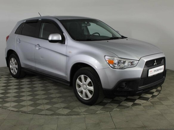 2012 Mitsubishi ASX I, серебристый - вид 2