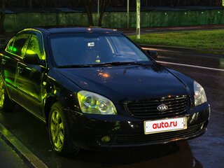 2007 Kia Magentis II, чёрный, 450000 рублей, вид 4