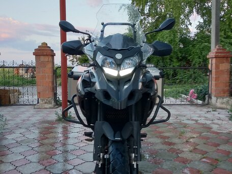 2019 Benelli TRK 502 X, серый, 470000 рублей, вид 5