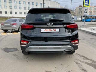 2018 Hyundai Santa Fe IV, чёрный, 3040000 рублей, вид 3