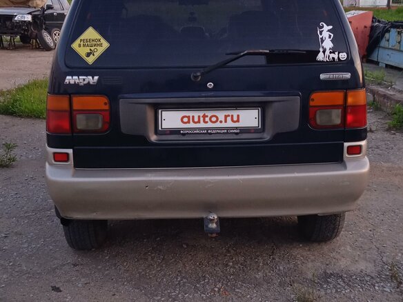 1998 Mazda MPV I (LV), синий, 490000 рублей - вид 8