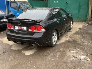 2007 Honda Civic VIII, чёрный, 525000 рублей, вид 4