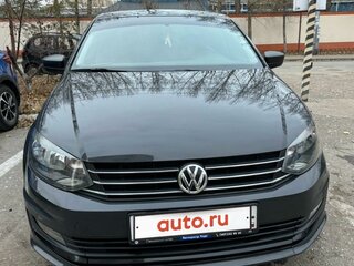 2016 Volkswagen Polo V Рестайлинг, серый, 1150000 рублей, вид 4