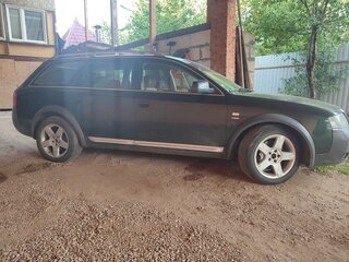 2004 Audi A6 allroad I (C5), зелёный, 1200000 рублей, вид 2