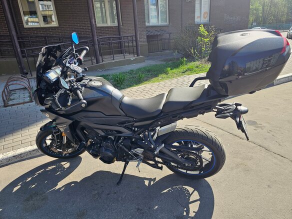 2018 Yamaha MT-09 Tracer (FJ-09), чёрный, 800000 рублей - вид 5