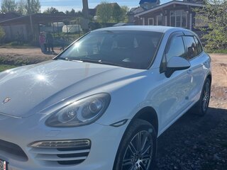 2012 Porsche Cayenne Diesel II (958), белый, 3500000 рублей, вид 3