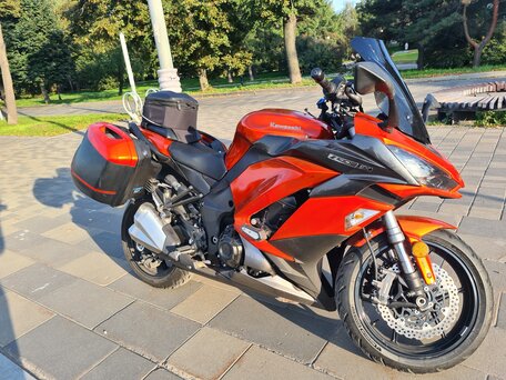 2017 Kawasaki Z 1000SX, оранжевый, 1170000 рублей, вид 2