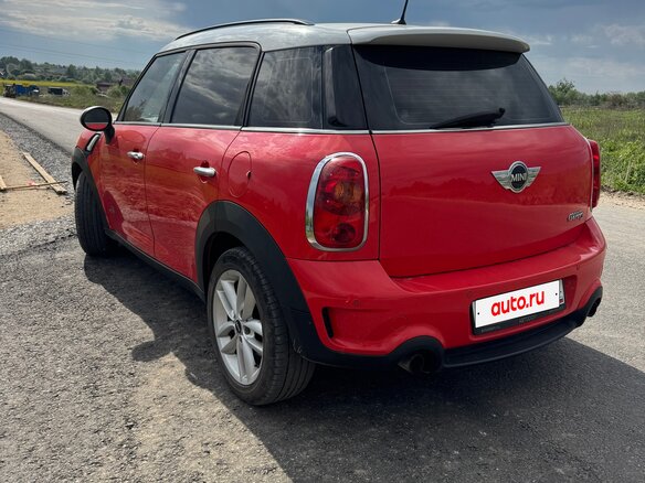 2010 Mini Countryman Cooper S I, красный, 1450000 рублей - вид 3