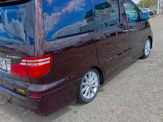 2007 Toyota Alphard I Рестайлинг, коричневый, 1100000 рублей, вид 4