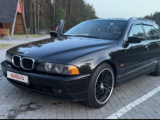 2002 BMW 5 серии 525d IV (E39) Рестайлинг, чёрный, 555213 рублей, вид 1