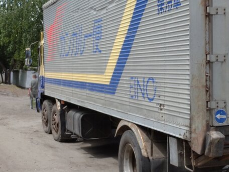 1993 Hino Series 500 (Ranger), синий, 1400000 рублей, вид 5