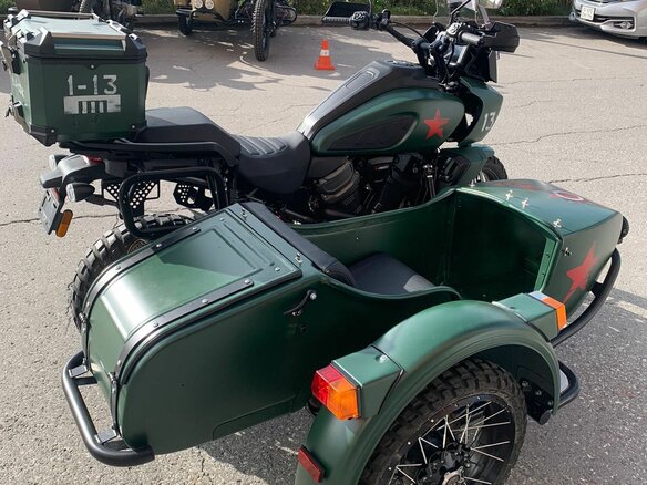 2021 Harley-Davidson Pan America, зелёный - вид 9