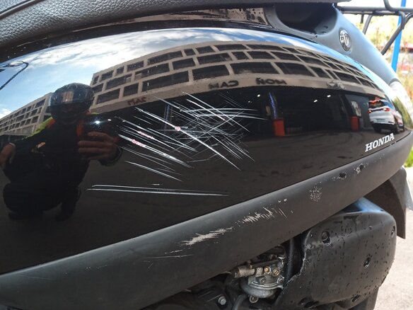 2004 Honda Tact, чёрный, 90000 рублей - вид 8