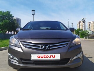 2016 Hyundai Solaris I Рестайлинг, серый, 585000 рублей, вид 1