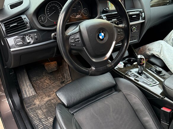2012 BMW X3 20d xDrive II (F25), коричневый, 1800000 рублей - вид 11