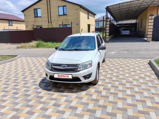 2015 Lada (ВАЗ) Granta I, белый, 440000 рублей, вид 1