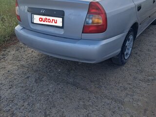2006 Hyundai Accent ТагАЗ II, серебристый, 450000 рублей, вид 4