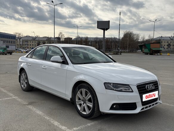 2008 Audi A4 IV (B8), белый, 780000 рублей - вид 3
