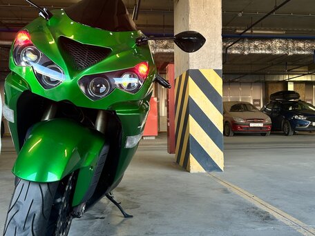 2006 Kawasaki ZX-14R, зелёный, 650000 рублей, вид 2