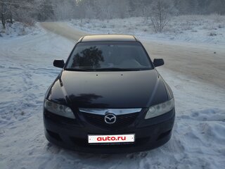 2005 Mazda 6 I (GG), чёрный, 550000 рублей, вид 1