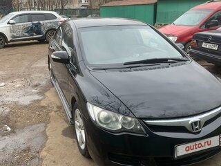 2007 Honda Civic VIII, чёрный, 525000 рублей, вид 2