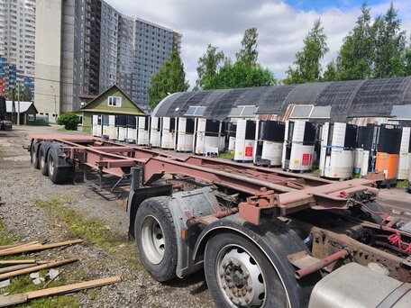 1998 Leci Trailer 3E20, красный, 600000 рублей, вид 2