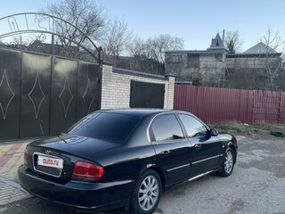 2008 Hyundai Sonata ТагАЗ IV (EF) Рестайлинг, чёрный, 700000 рублей, вид 4