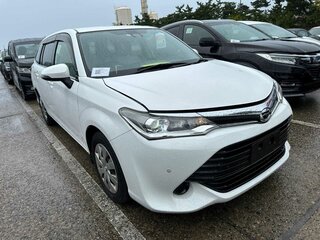 2015 Toyota Corolla Fielder XI (E160, E170, E180) Рестайлинг 1, белый, 1270000 рублей, вид 2