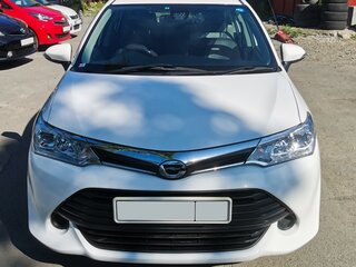 2016 Toyota Corolla Axio XI (E160, E170, E180) Рестайлинг 1, белый, 980000 рублей, вид 1