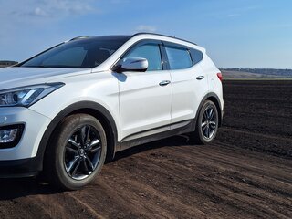 2013 Hyundai Santa Fe III, белый, 1750000 рублей, вид 1