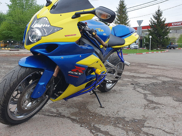 2005 Suzuki GSX-R 1000, синий, 650000 рублей - вид 4