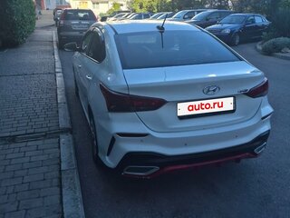 2018 Hyundai Solaris II, белый, 790000 рублей, вид 2